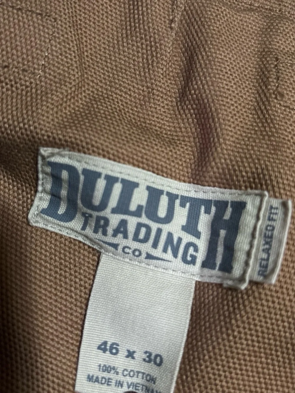 Duluth Trading Co rugged cargo